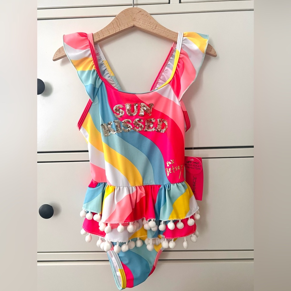 Betsey Johnson toddler one piece swimsuit